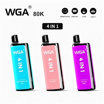 WGA 4IN1 80K Puffs 5w1 Eu Popularny jednorazowy waporyzator